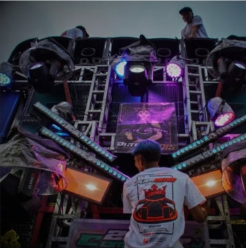 Ilustrasi Sound Horeg Haram. [Instagram]